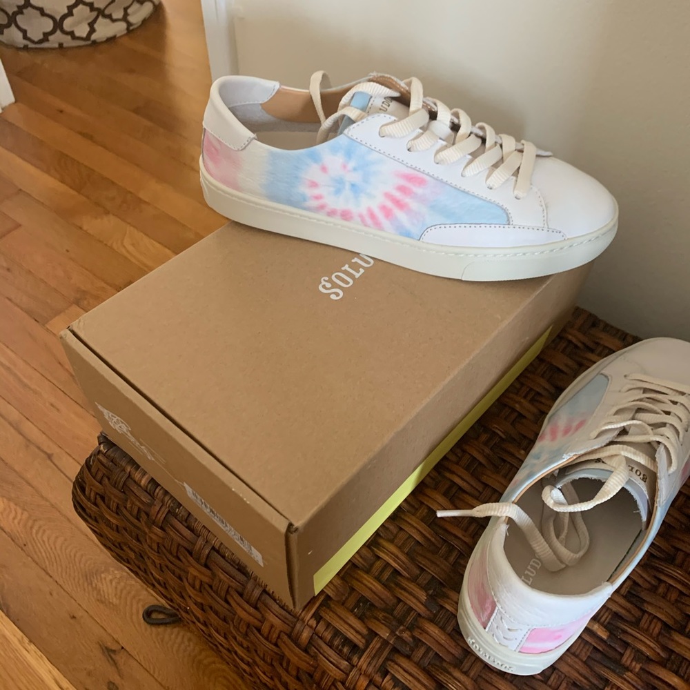 Soludos tie dye sneakers